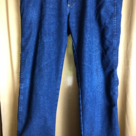 Wrangler Regular Fit Denim Blue Jeans - 38/32 - Picture 3 of 10
